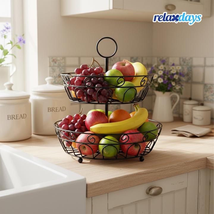 Produktbild Relaxdays Obst-Etagere