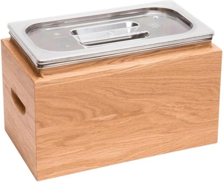 ZEP SMILE Eisbehälter doppelwandig 34x19x19cm Eiche