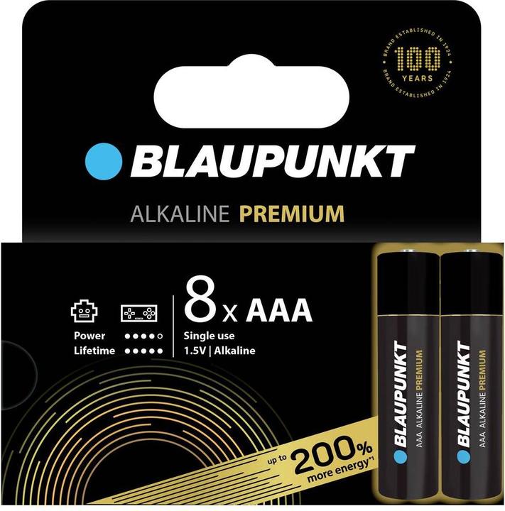 Actual product image Blaupunkt Micro (AAA) alkaline manganese battery 1.5 V 20 pcs. (8 pcs., AAA)