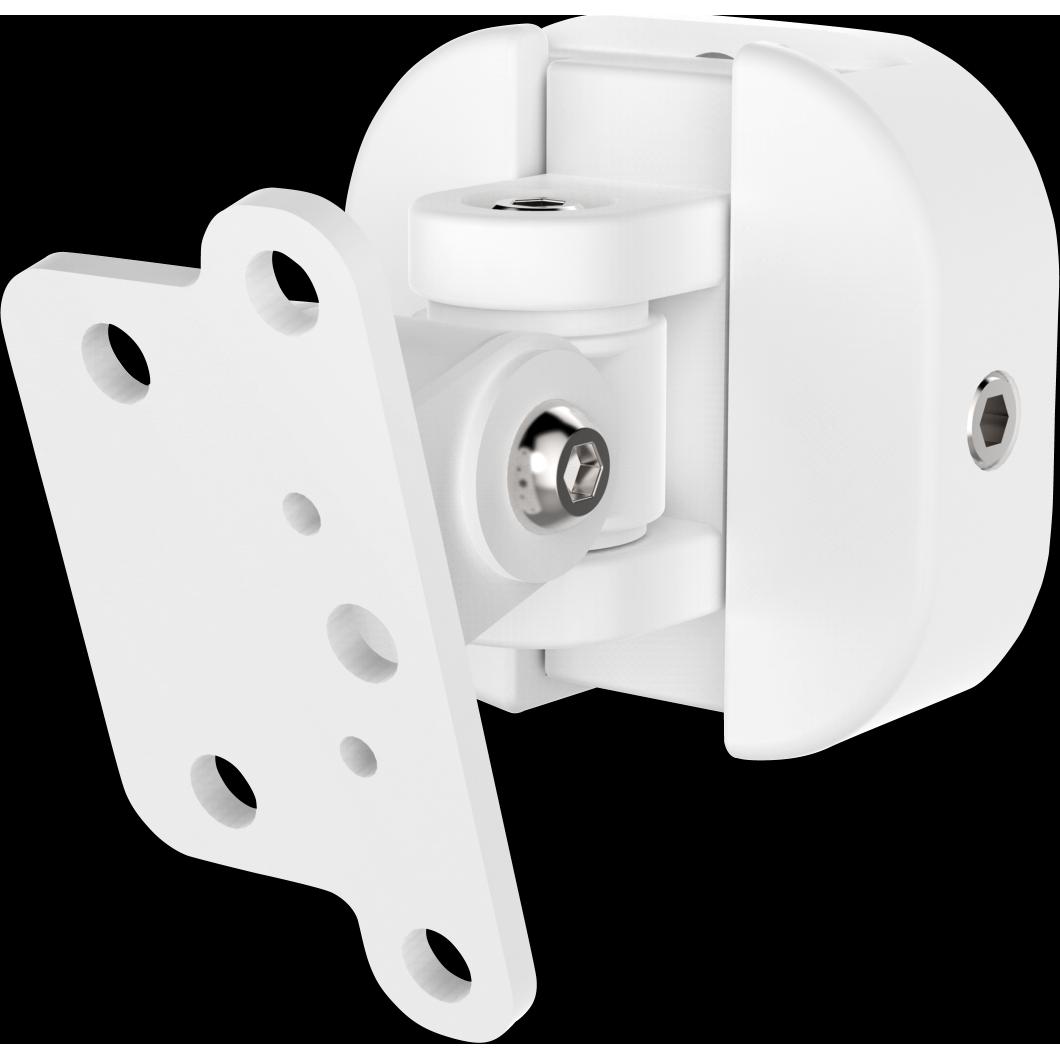 Hama Wireless-Lautsprecher Universal (1 Stk., Wandmontage, Drehbar, Neigbar), Lautsprecher Ständer + Wandmontage, Weiss