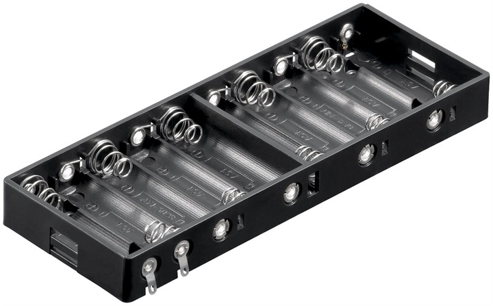 Produktbild Goobay 10x AA Mignon Batteriehalter