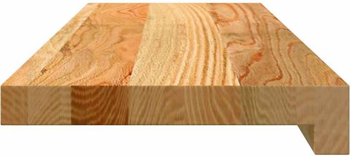 Produktbild VidaXL Fensterbänke 2 Stk. Eiche (20 cm)