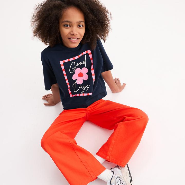 Produktbild La Redoute Collections T-Shirt mit Rundhalsausschnitt (128)