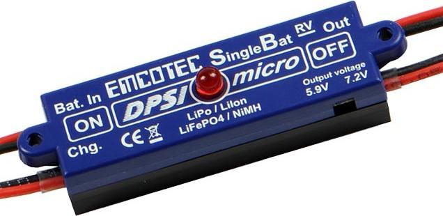 Produktbild Hacker DPSI Micro SingleBat 5,9/7,2 V JR