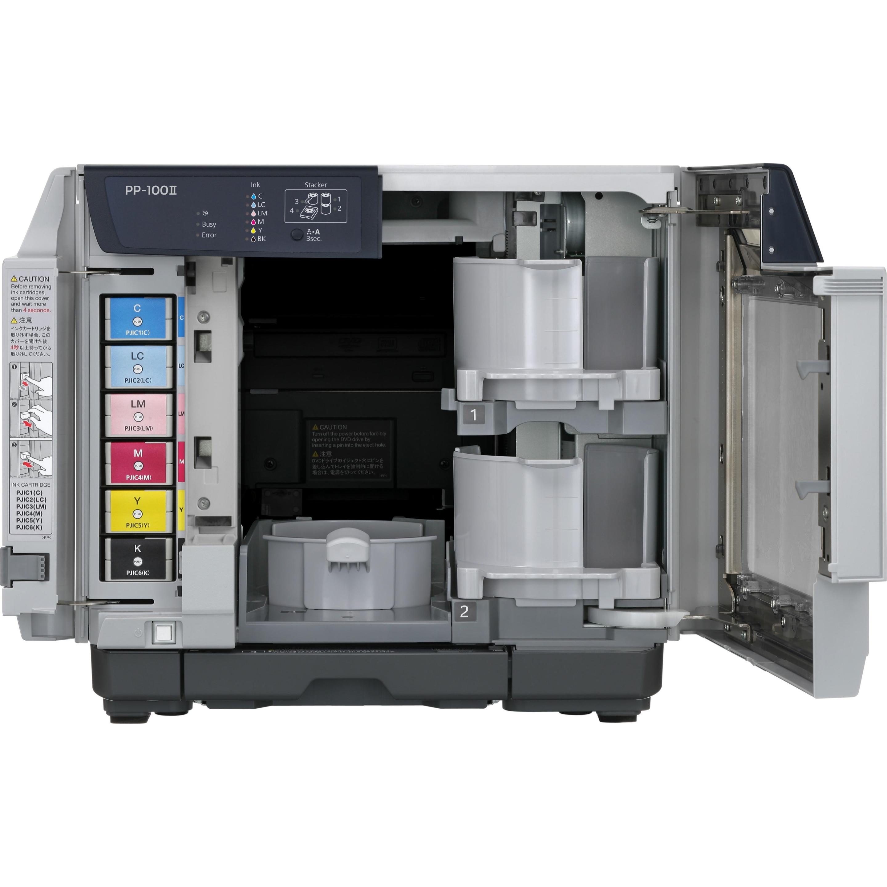 Thumbnail - Epson Discproducer PP-100III (Laser, Farbe), Drucker, Schwarz, Weiss