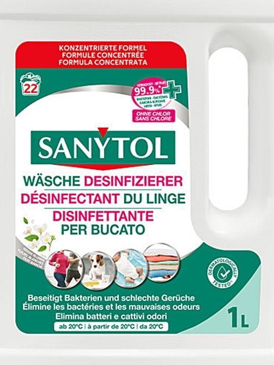Actual product image Sanytol Laundry disinfector (22 Washing cycles, Liquid detergent)