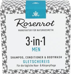 Nährwerte und Zutaten Rosenrot MEN 3in1 Gletschereis 60 g