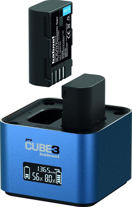 Produktbild Hähnel ProCube3 DSLR Charger Panasonic fr DMW-BLC12, BLF19, BLJ31 und BLK22 (Kamera Akku Ladegerät)