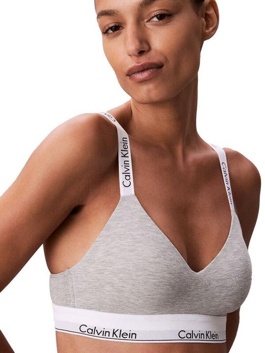 Actual product image Calvin Klein Lghtly Lined Bralette (Single pack, S)