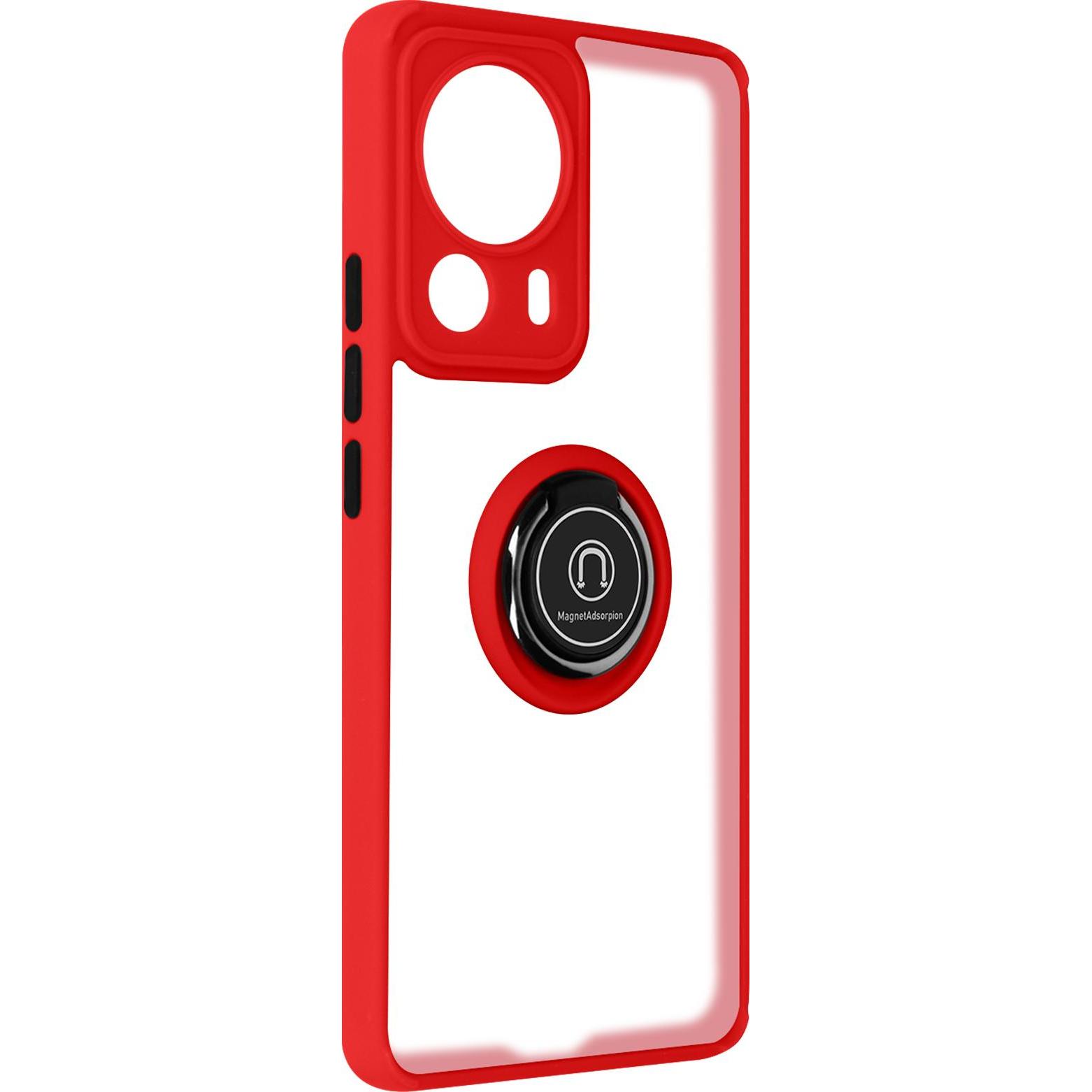 Thumbnail - Avizar Kameo Series (Xiaomi 13 Lite), Smartphone Hülle, Rot