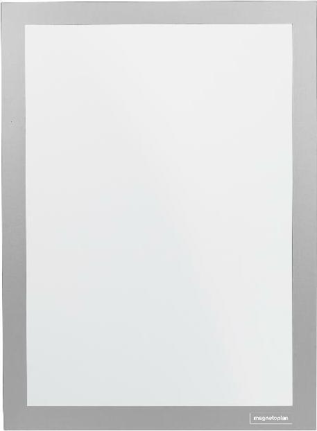 Magnetoplan Informatieframe magnetofix, DIN A6, zilver