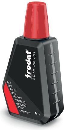 Actual product image Trodat Stamping ink red 28ML 7011/SB