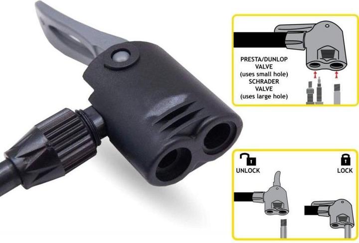 Productafbeelding Dunlop Vloerpomp met drukindicator