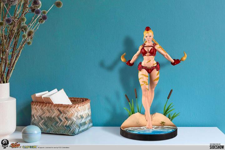 Actual product image PCS Street Fighter statuette 1/4 Cammy: Red Variant 44 cm