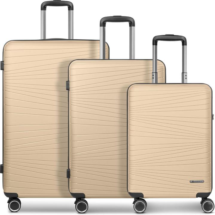 Immagine prodotto Franky Set di valigie Dallas 3.0 a 4 ruote 3 pezzi (188 l)