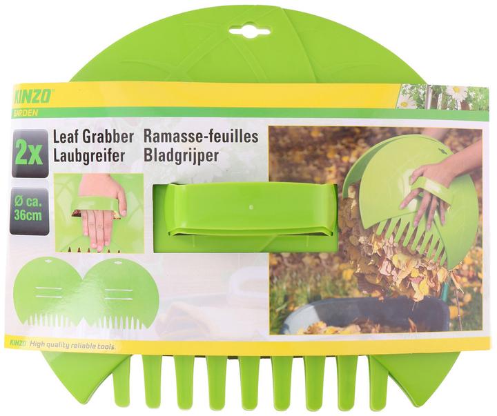 Produktbild Kinzo Leaf rake grabber 36x31x8cm 2p