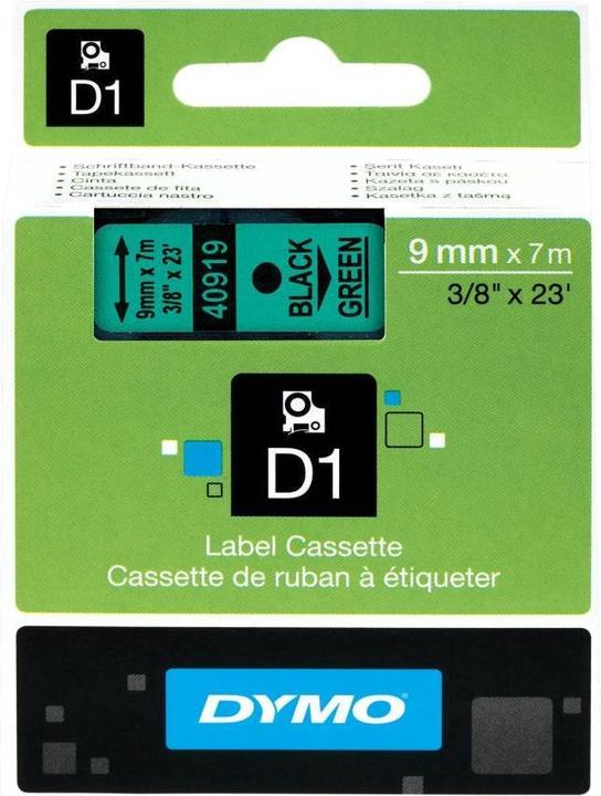 Produktbild Dymo S0720740 Standardband (0.90 cm, Grün)