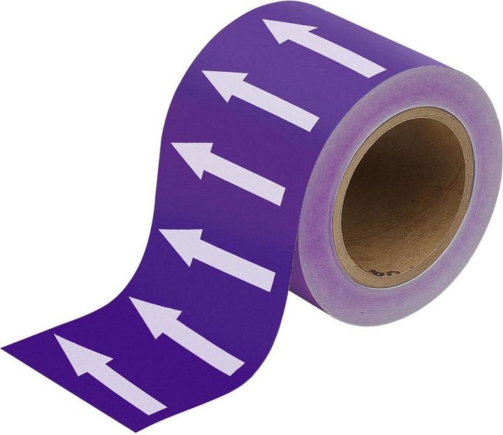 Actual product image Brady Pipe marking - arrow tapes