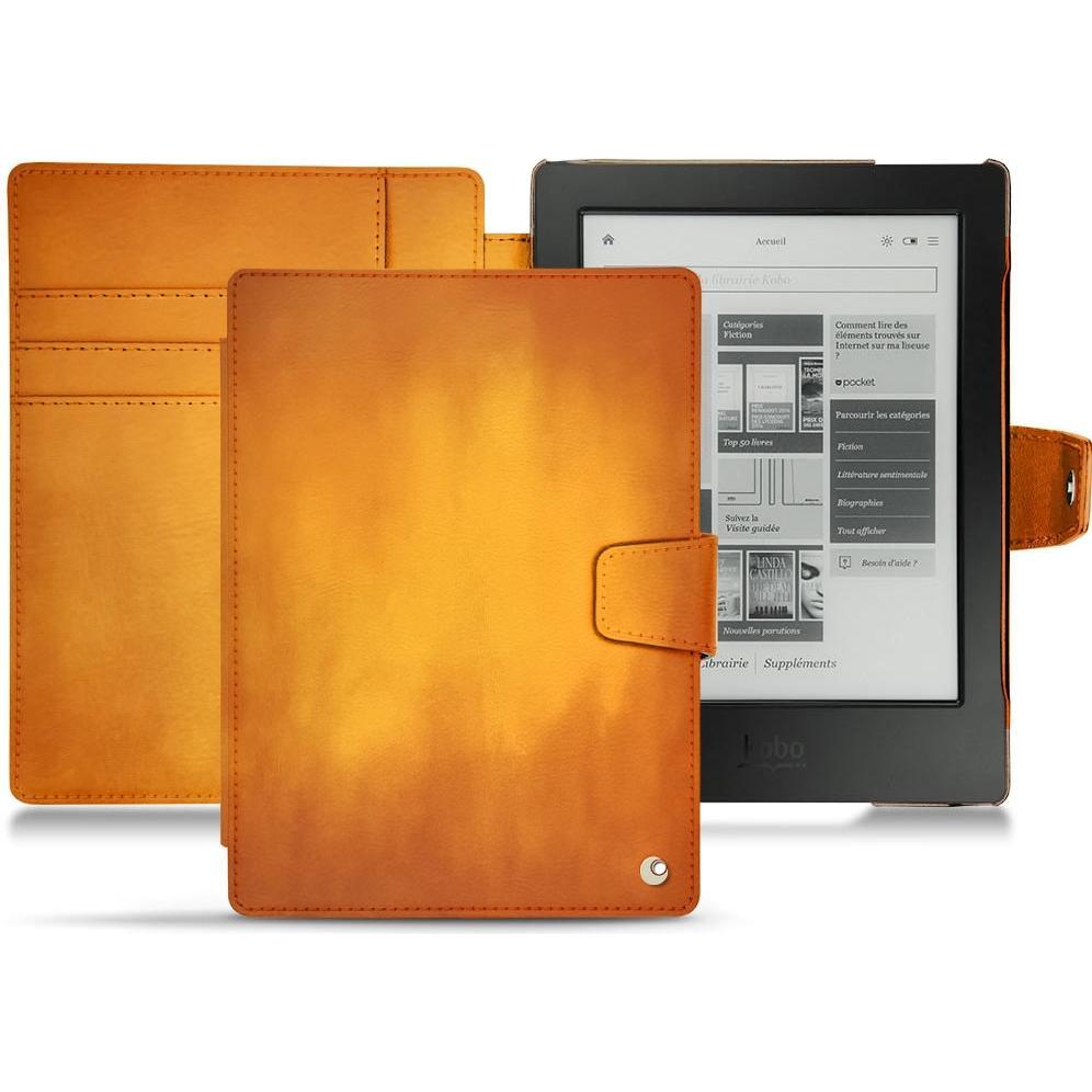 Noreve Lederschutzhülle Wallet (Aura H2O), Tablet Hülle, Orange
