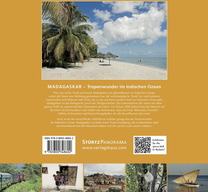 Produktbild MADAGASKAR - Tropenwunder im Indischen Ozean (Deutsch, Ellen Spinnler, Franz Stadelmann, 2016)