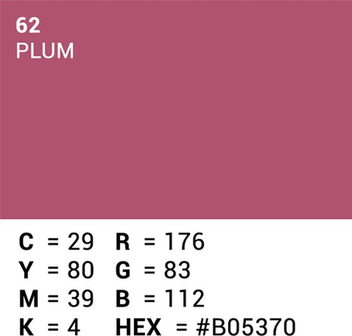 Produktbild Superior Achtergrond Rol Plum (nr 62) 1.35m x 11m (135 cm)