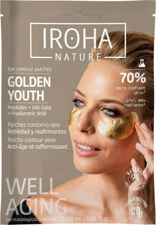 Produktbild Iroha Nature Nature - Gold Eye Pad (Augenpflege Stift, 12 ml)