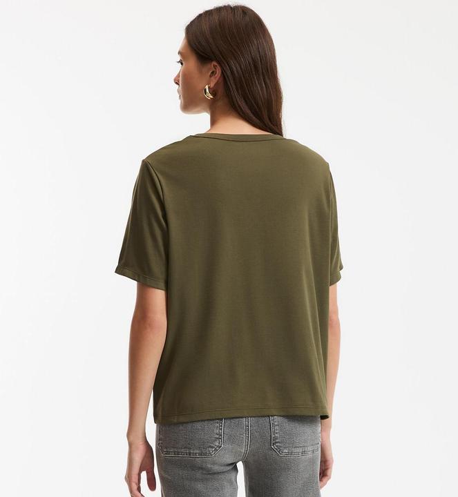 Produktbild La Redoute Collections T-Shirt mit rundem Ausschnitt (S)