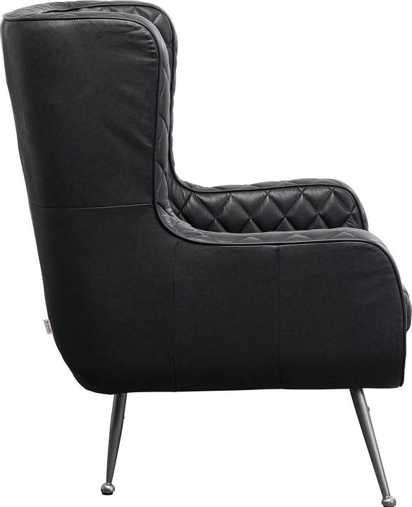 Image du produit Kare Design Fauteuil Nonna Smart cuir noir