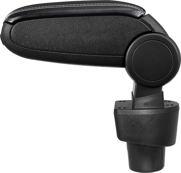 Actual product image Pro-Tec Centre armrest Renault Twingo 3 with storage compartment imitation leather black with white