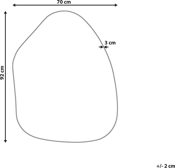 Immagine prodotto Beliani Puteaux (70 x 92 cm)