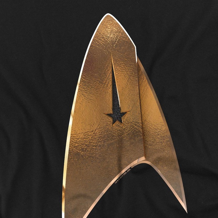 Actual product image Universal Textiles Unisex Adult Command Shield T-Shirt (M)