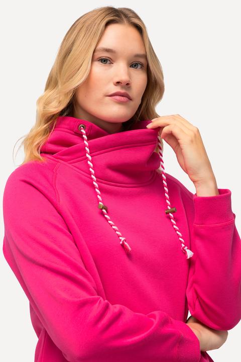 Produktbild Ulla Popken Sweatshirt, weiter Stehkragen, Taschen, Raglan-Langarm (54)