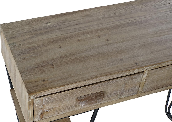 Immagine prodotto DKD Home Decor Console Black Metal Fir (120 x 43 x 78 cm)