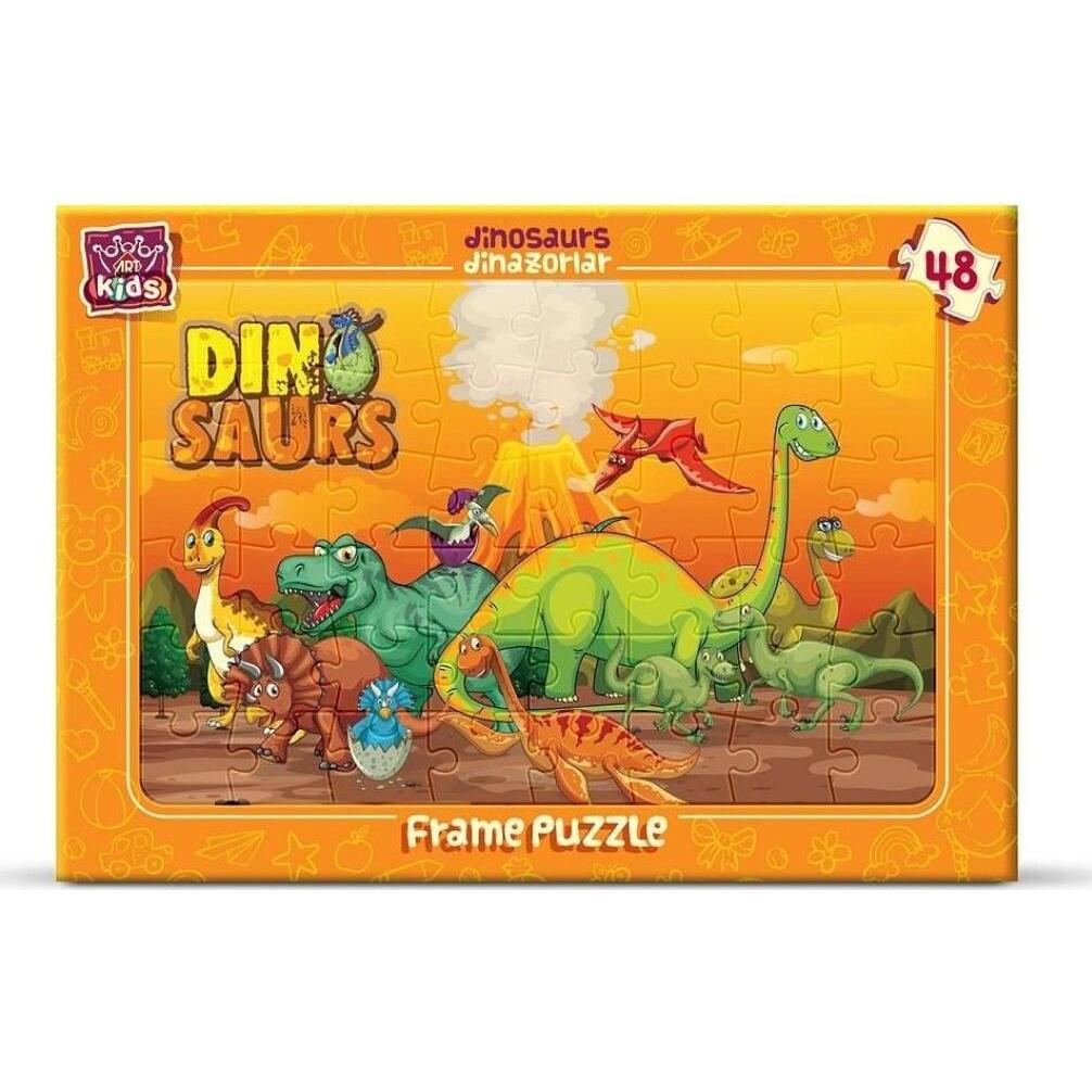 Lamberth ART PUZZLE Puzzle Dinosaurier 48 Teile
