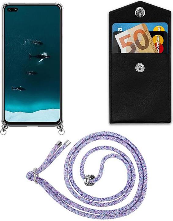 Produktbild Cadorabo TPU Handy Kette SILBER Cover