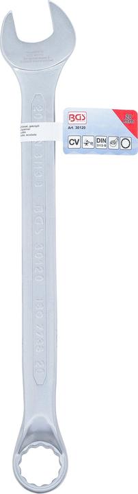 Produktbild BGS Maul-Ringschlüssel, gekröpft SW 20 mm (20 mm)