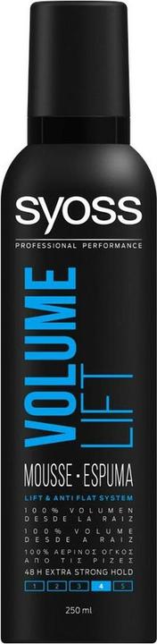 Syoss VOLUME LIFT mousse sistema antipiatto 250 ml (Schiuma a volume, 250 ml)