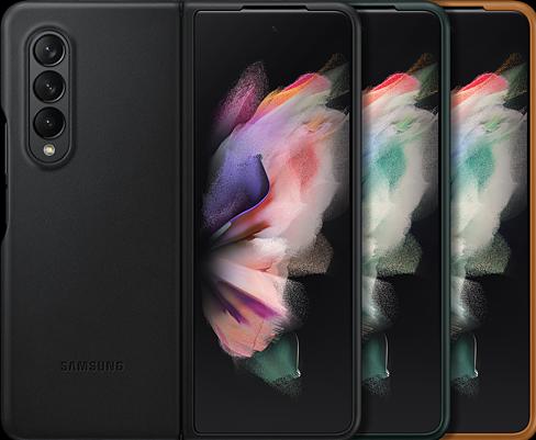 Image du produit Samsung Couverture en cuir (Samsung Galaxy Z Fold3)