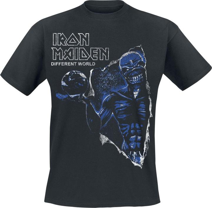Produktbild Iron Maiden Different World Reversed (M)