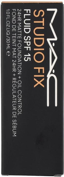 Actual product image MAC Cosmetics Studio Fix Fluid Fond de Teint Sun Protection Factor 15 (re) NC38 (No. NC38)