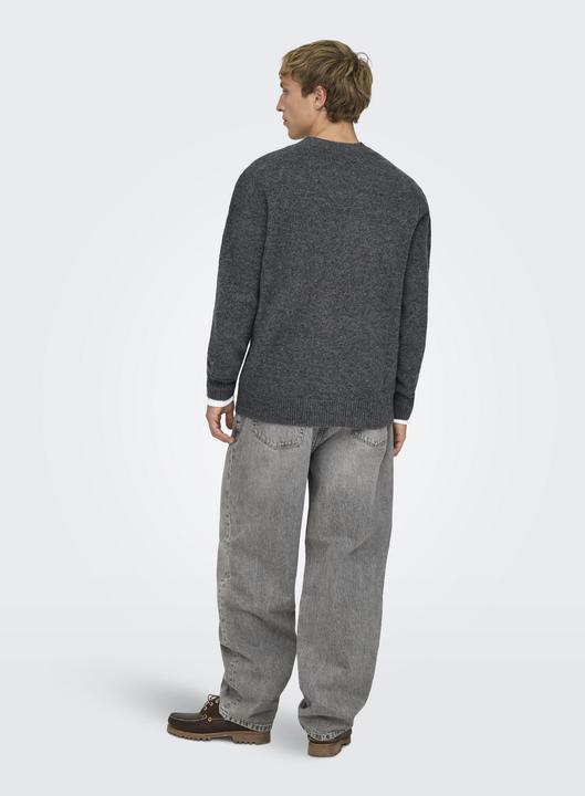 Produktbild Only & Sons Strickjacke ONSRAY Cardigan Knopfverschluss (M)