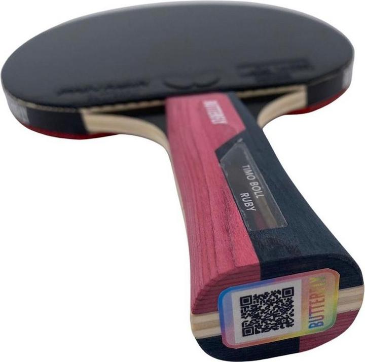 Actual product image Butterfly Timo Boll Ruby Table Tennis Bat