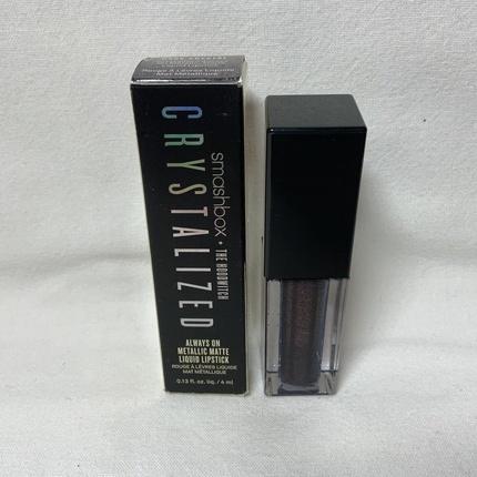 Smashbox, Lippenstift + Lipgloss, Crystalized Always on Metallic Matte Lipstick Dark Crystal 2102