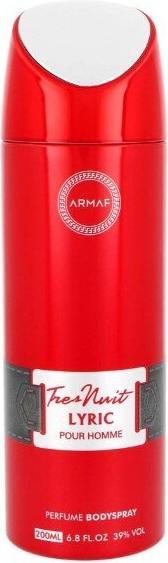 Armaf Tres Nuit Lyric - deodorant ve spreji - 200 ml (Spray, 200 ml)