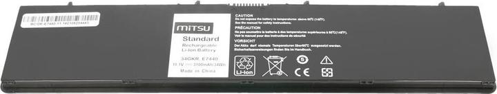Image du produit Mitsu Batterie pour Dell Latitude E7440 3100 mAh (34 Wh) 11 1 - 10 8 Volt (3 cabines, 3400 mAh)