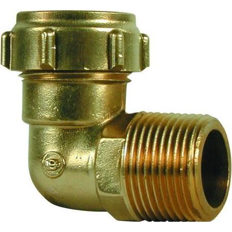Conex-Banninger, Rohrverbindungstechnik, IBP CONEX Vinkel 3/4-22 mm komprimieren med Nippel (Winkelverbindung)