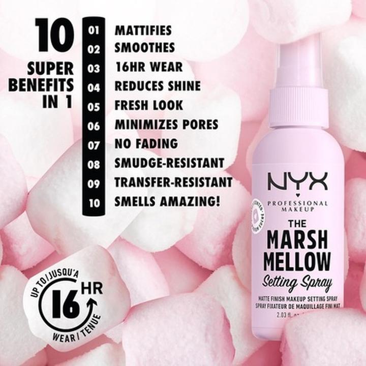 Image du produit NYX Professional Make-Up Setting (Transparent, #ffffff)
