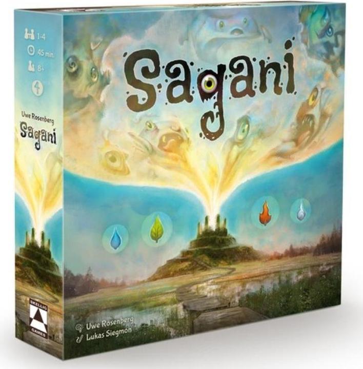 Immagine prodotto Skellig Games SKE47004 - Sagani, gioco da tavolo, 1-4 giocatori, età 8+ (edizione DE) (Tedesco)