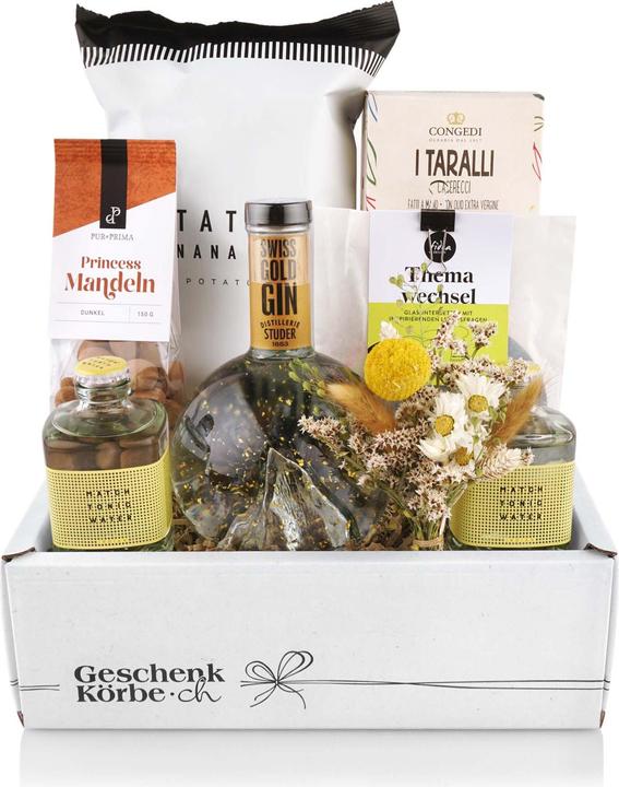 Image du produit Geschenkkörbe CH Swiss Gold Gin