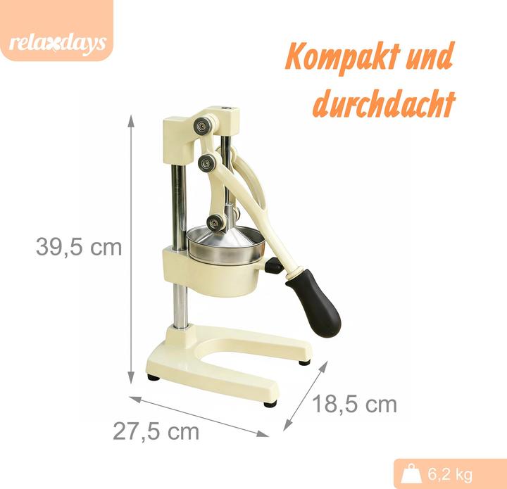 Produktbild Relaxdays Saftpresse